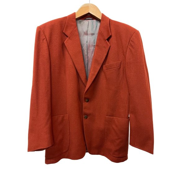 Vintage Mondo di Marco Sport Coat Wool Box Blazer Jacket Made in Italy for Saks - Picture 1 of 10